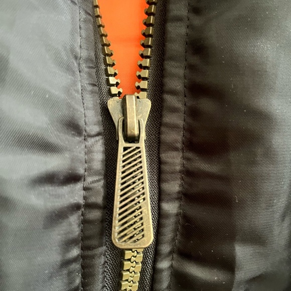 Men’s vintage oversized bomber jacket - Picture 4 of 12